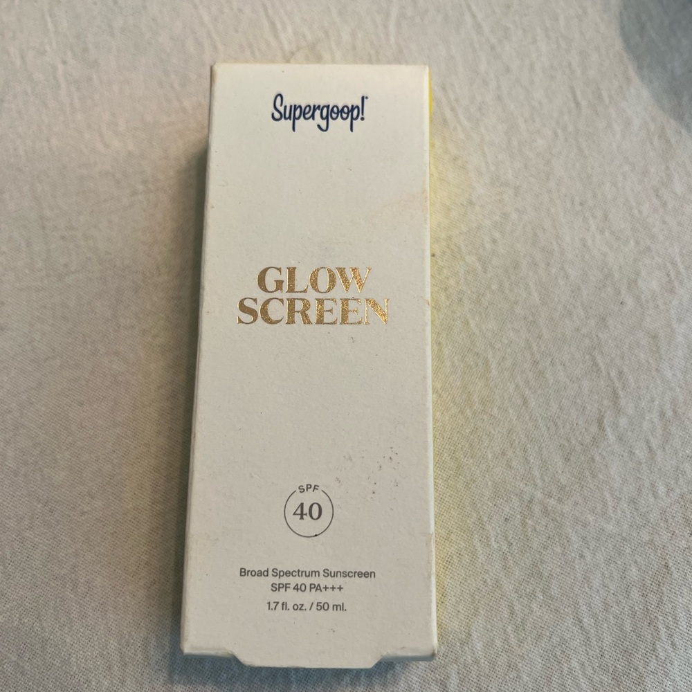 Supergoop! Glow Screen SPF 40. NWT.